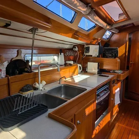 Nuit Sur Un Bateau Vieux Port *