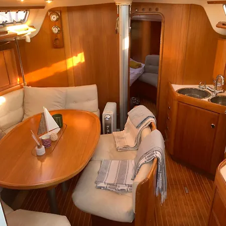 Nuit Sur Un Bateau Vieux Port *